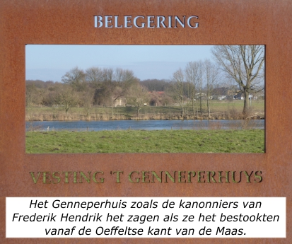 Uitzichtpunt bij de Maas Uitzichtpunt aan de Maas tegenover het Genneperhuis